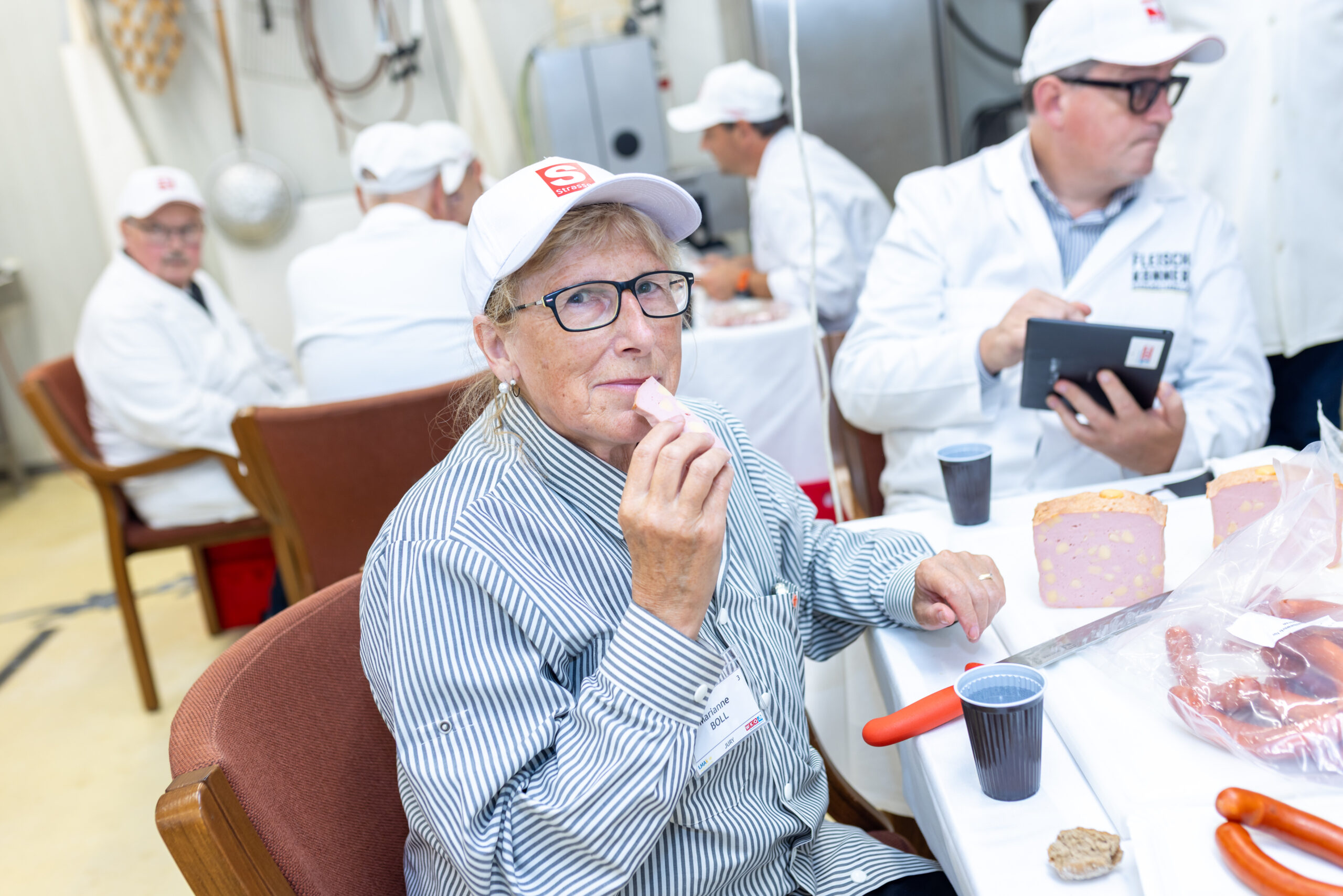 Marianne Boll-Matt aus dem deutschen Gör- wihl zeigte sich beeindruckt vom IFFW. (Bild: LMAk/der Handler)
