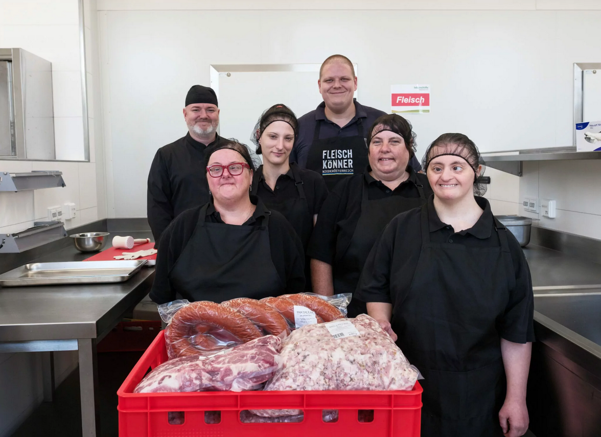 Kooperation mit Fleischerei Steiner: Regionales Fleisch stärkt Versorgung der Lebenshilfe Niederösterreich