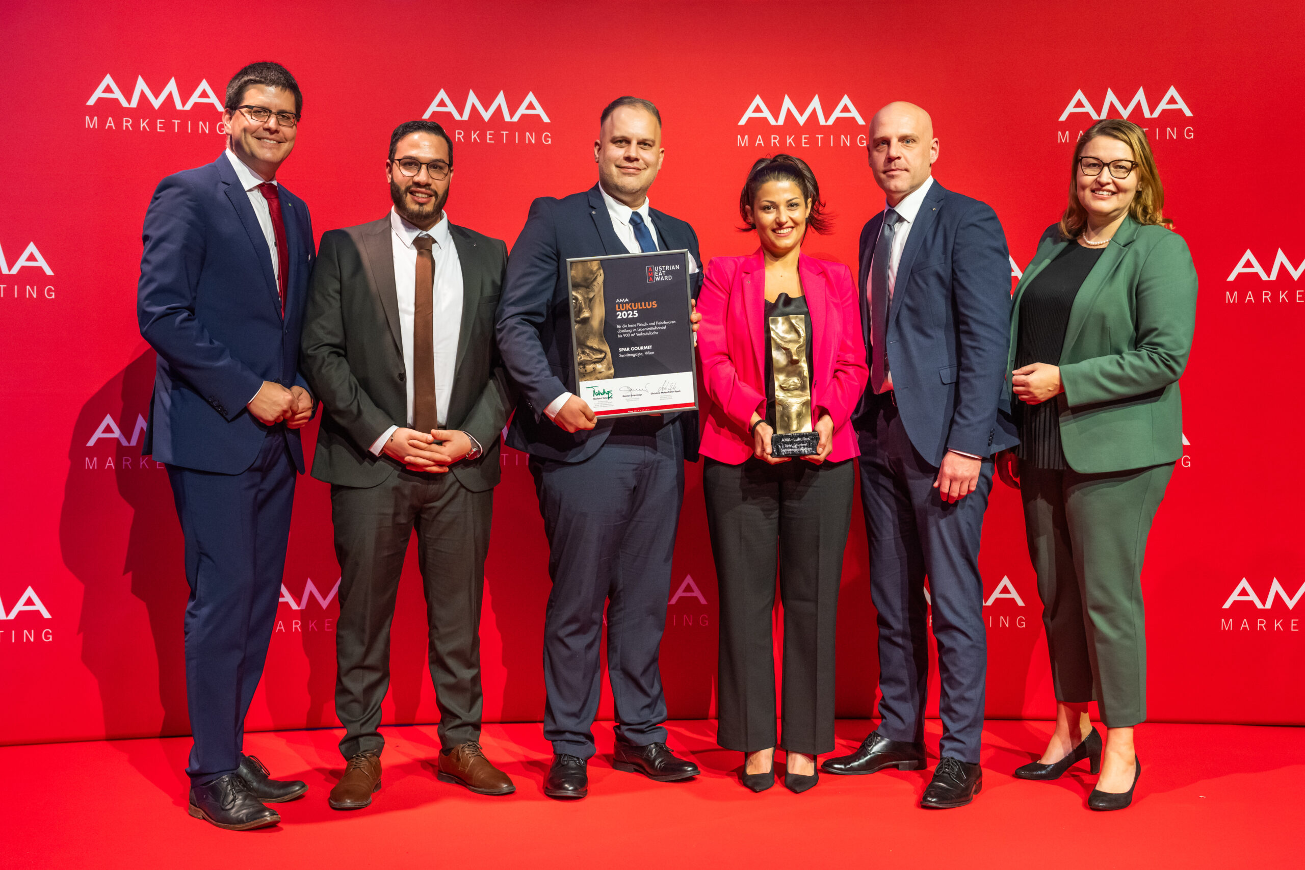 Prämiert für exzellente Beratung und lückenlose Herkunftstransparenz: SPAR Gourmet Servitengasse (Wien). © AMA-Marketing/ Thomas Meyer